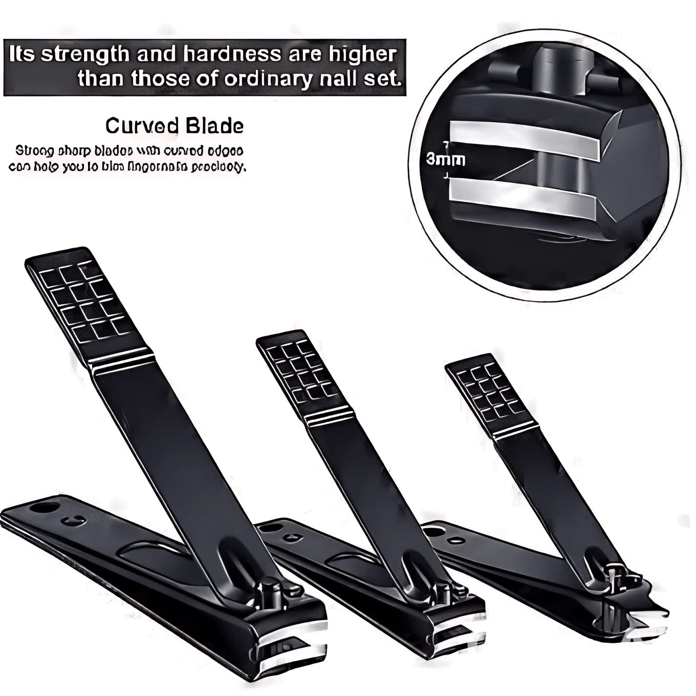 16 - Piece Stainless Steel Nail Clipper Set - Home Glowers