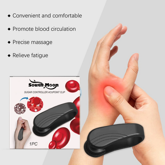 Blood Sugar Control Acupressure Point Clip Anti Diabetes Hyperglycemia Lower Blood Glucose