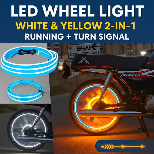2 in 1 Led Running Wheel Light